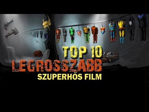 TOP 10 Legrosszabb Szuperhős Film